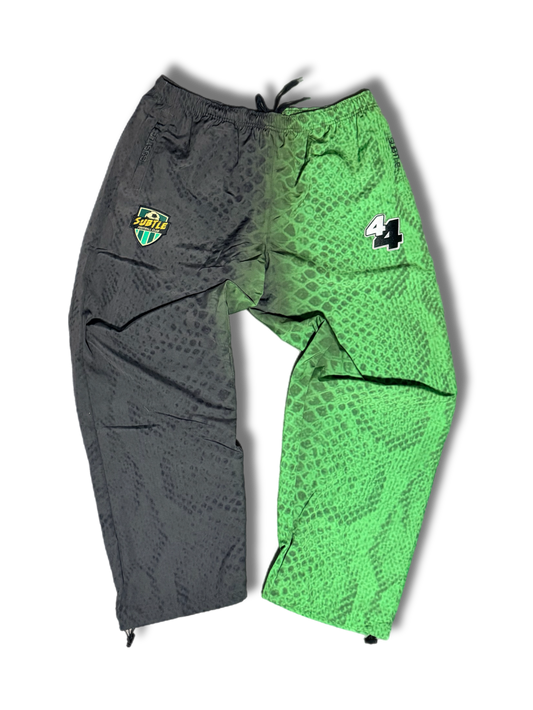 SnakeSkin Print Track Pant