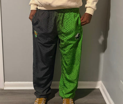 SnakeSkin Print Track Pant