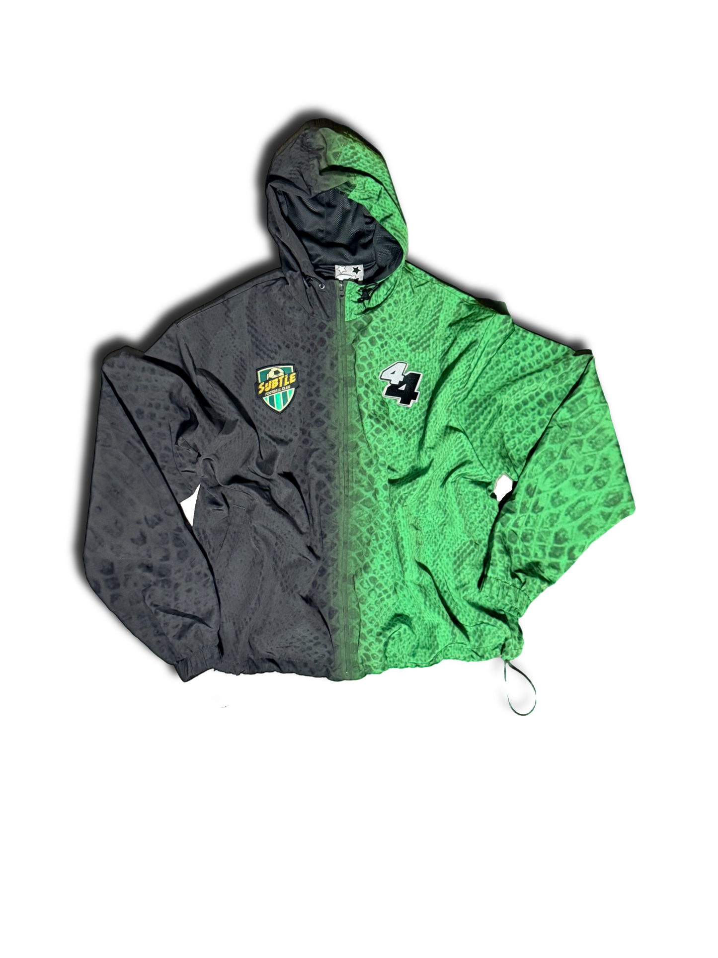 SnakeSkin Print TrackJacket